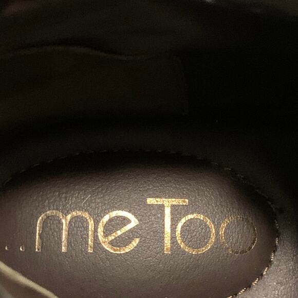 Me Too Zayden Ankle Boots Brown Suede Slip On Booties Pointed Toe Size 7.5M Cute - Picture 9 of 9